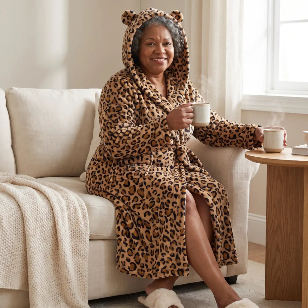 Cloud Robe Brown lifestyle