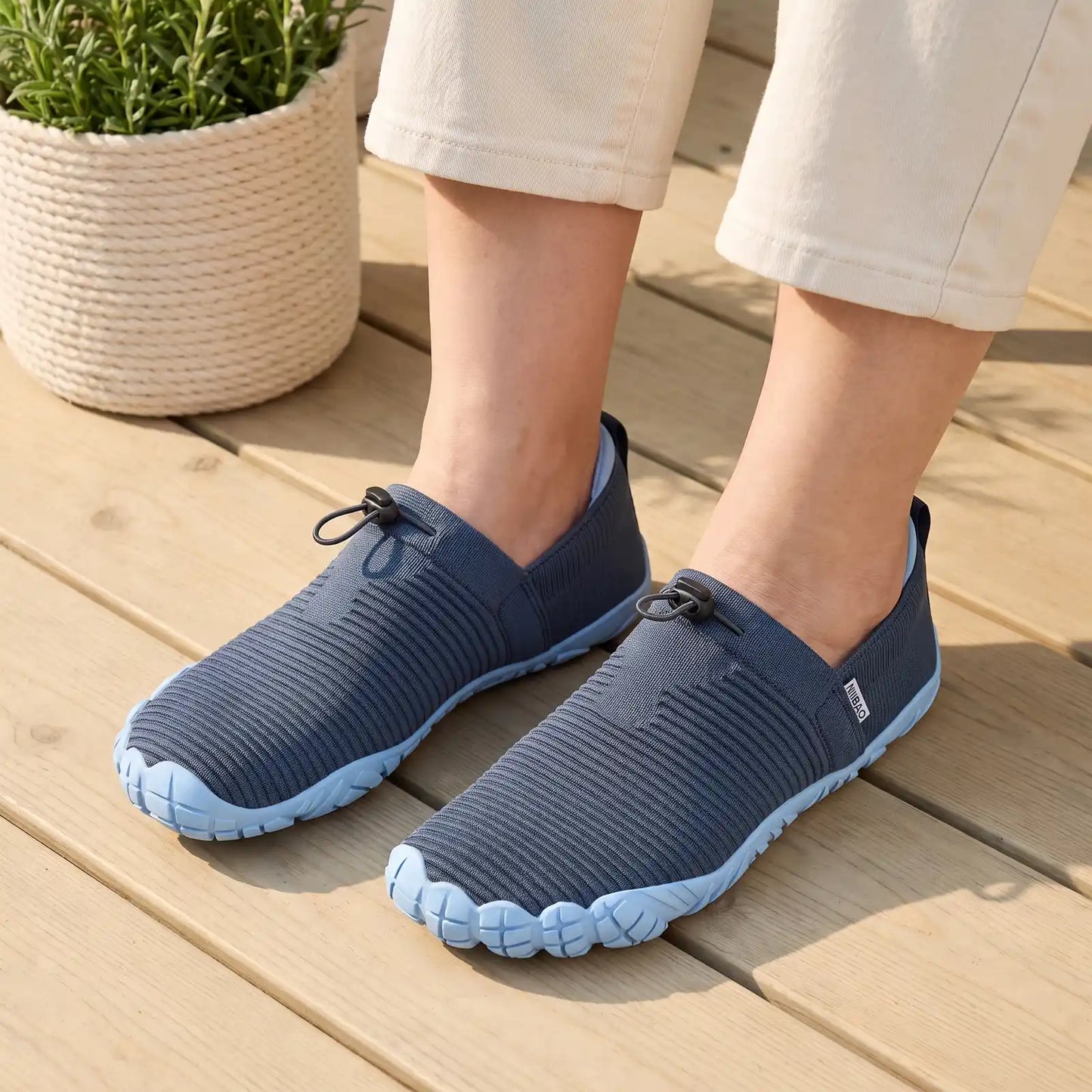 Cloud Walk Cozy Navy Blue lifestyle