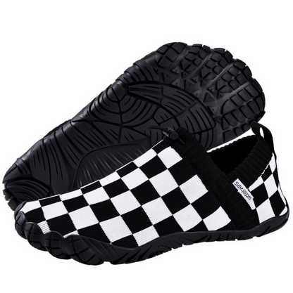 Elastic Ease Sneakers - Flexible everyday sneakers with breathable comfort and easy slip-on wear