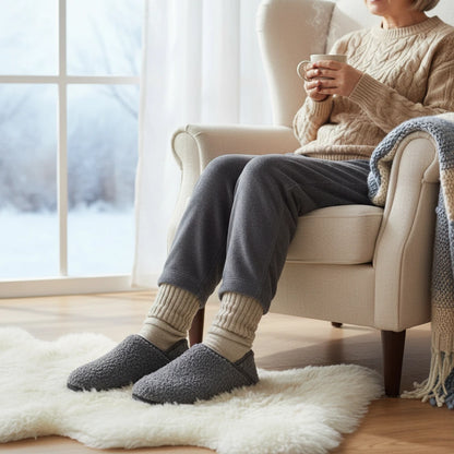 Cozy Barefoot Slippers - Barefoot comfort, reimagined for home.