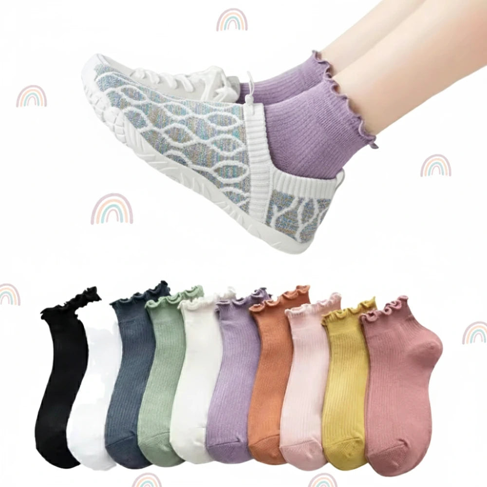 10 Pairs of Soft Everyday Socks – Comfortable & Color-Coordinated – Nimbao