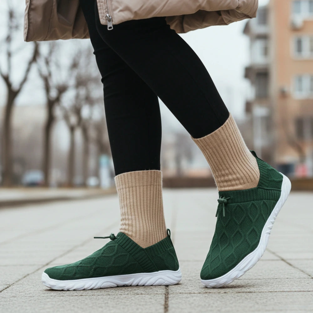 Cloud Walk Winter Edition – All-Day Barefoot Comfort with Style