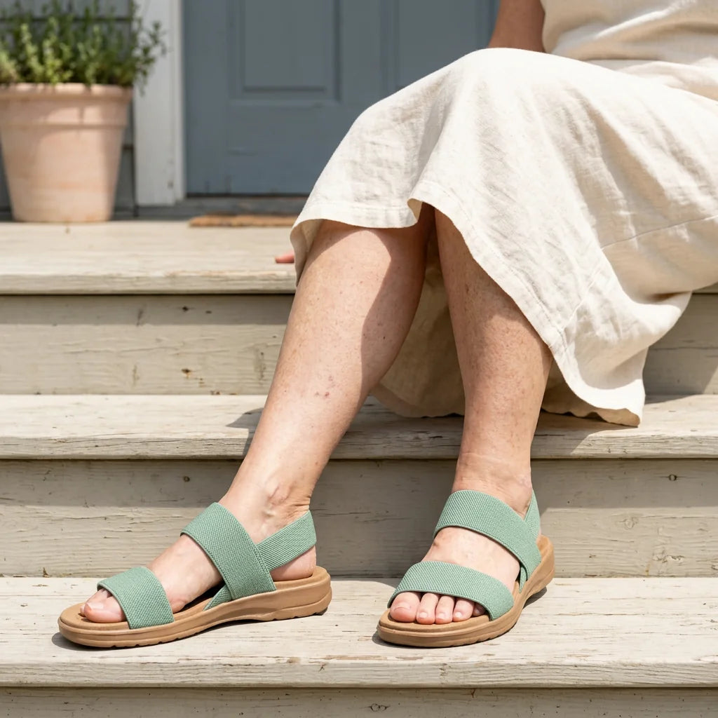 Free Stride Sandals - Lightweight Stretch Sandals for All-Day Comfort