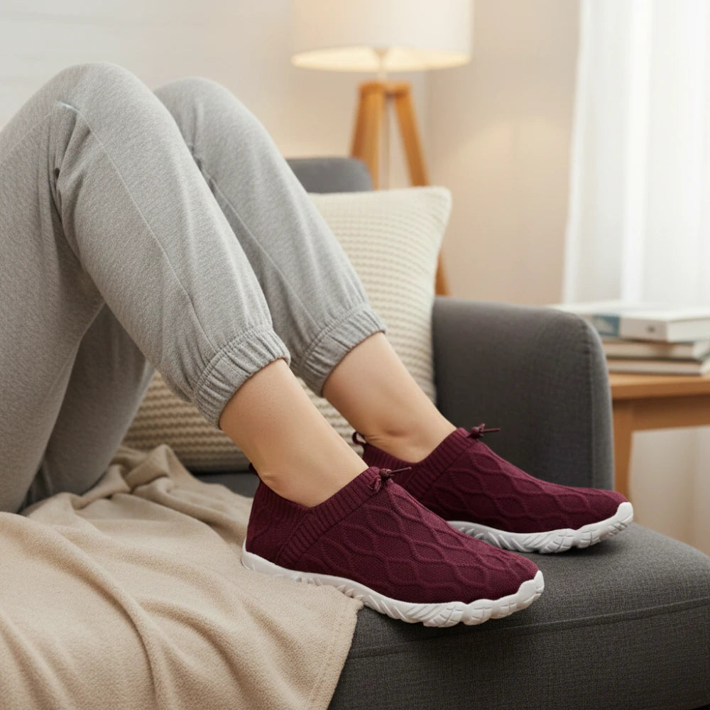 Cloud Walk Winter Edition – All-Day Barefoot Comfort with Style