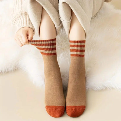 10 Pairs of Socks - Retro Fall Colors