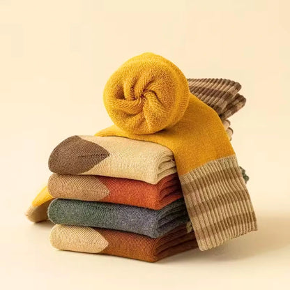 10 Pairs of Socks - Retro Fall Colors