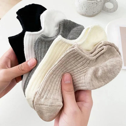 5 Pairs of Socks - Soft Neutrals Set