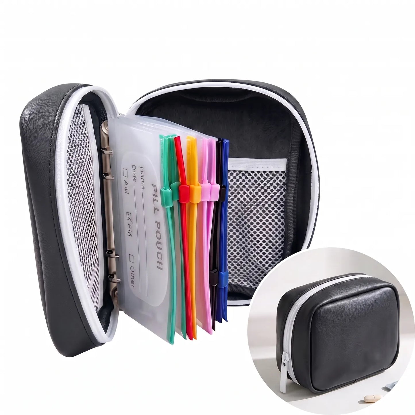 Pill Case Black