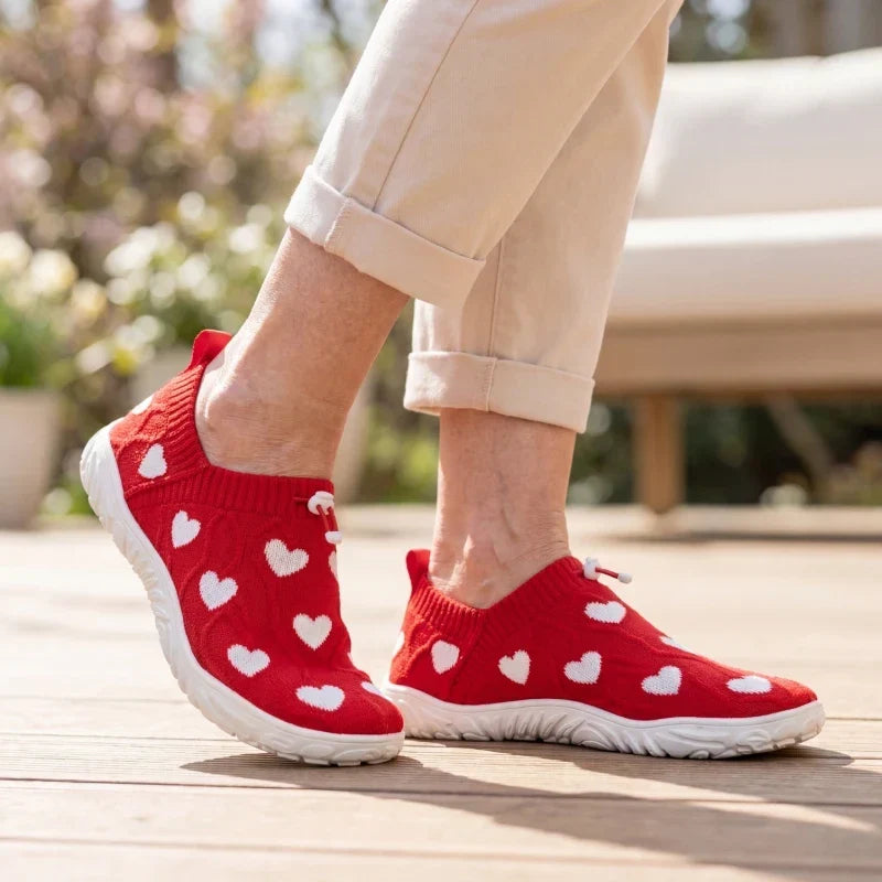 Cloud Walk Red Valentine lifestyle