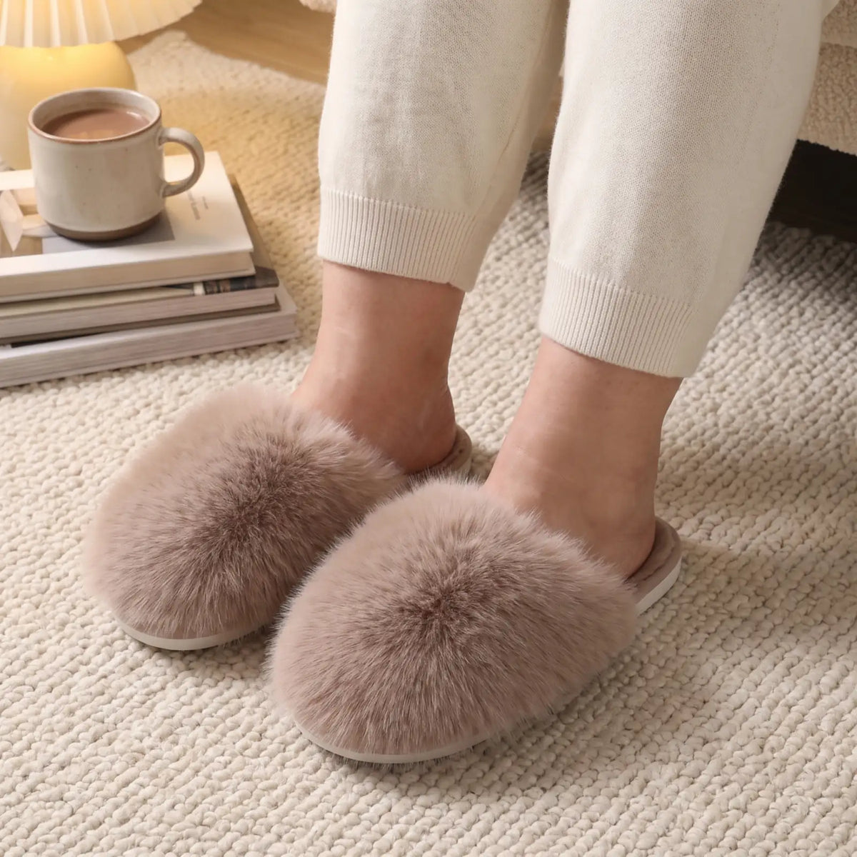 Cloud Fluff Taupe lifestyle