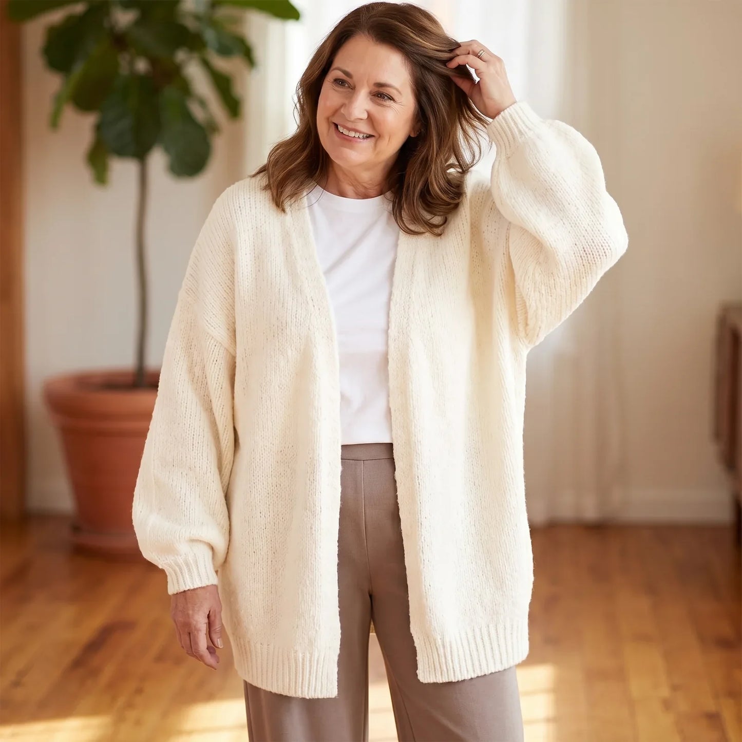 Cloud Knit White lifestyle