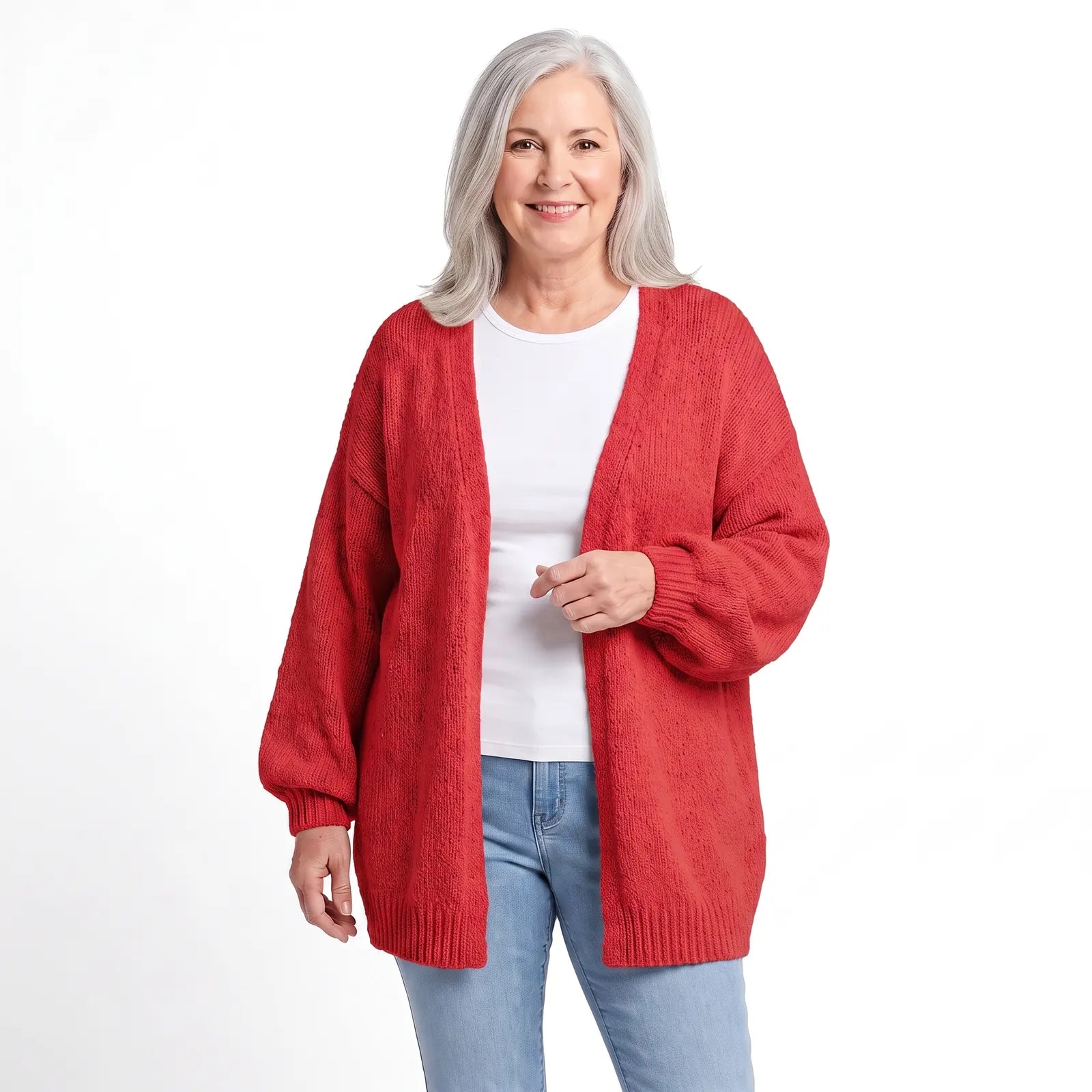 Cloud Knit Red
