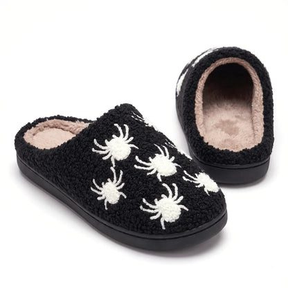 Cloud Pumpkin Black Spiders