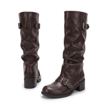 Cloud Boots Dark Brown