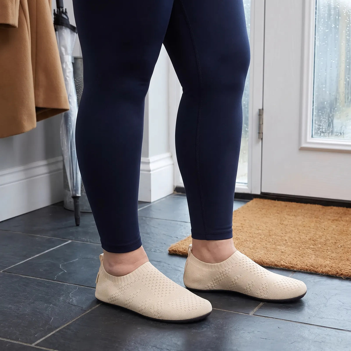 Cloud Sock Beige lifestyle