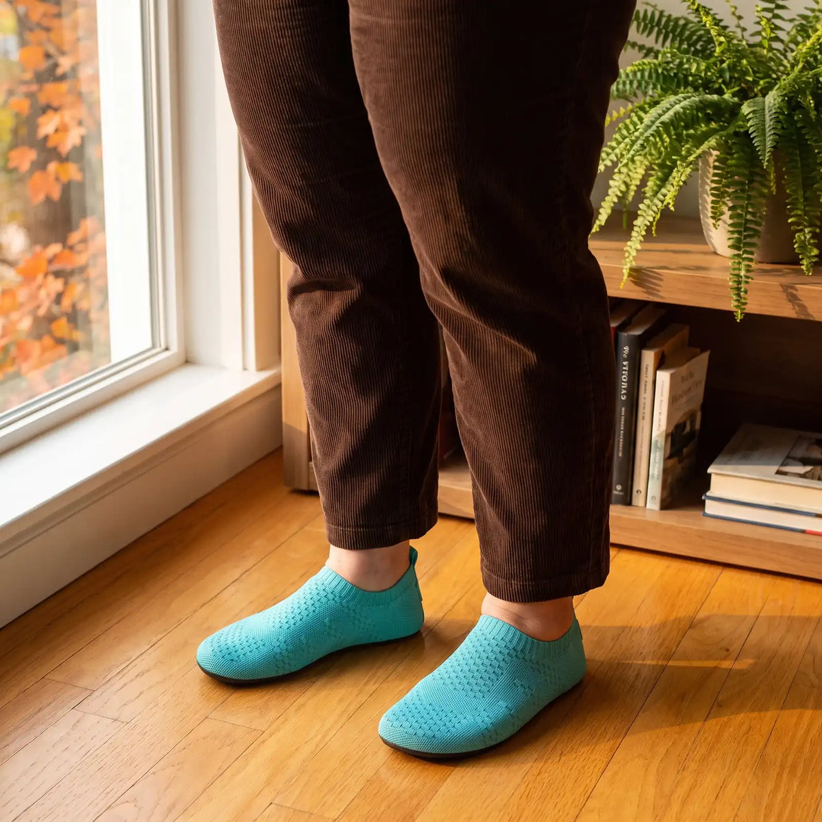 Cloud Sock Turquoise lifestyle