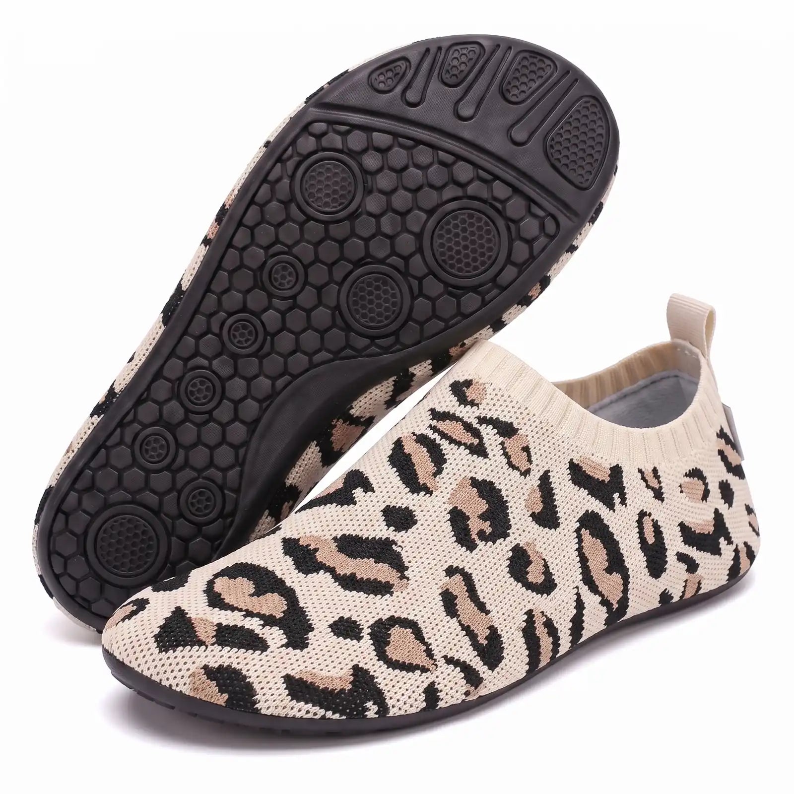 Cloud Sock Leopard Beige