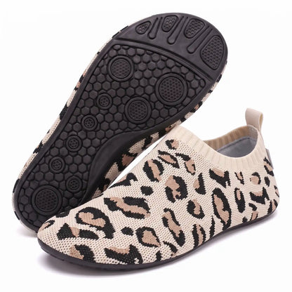 Cloud Sock Leopard Beige