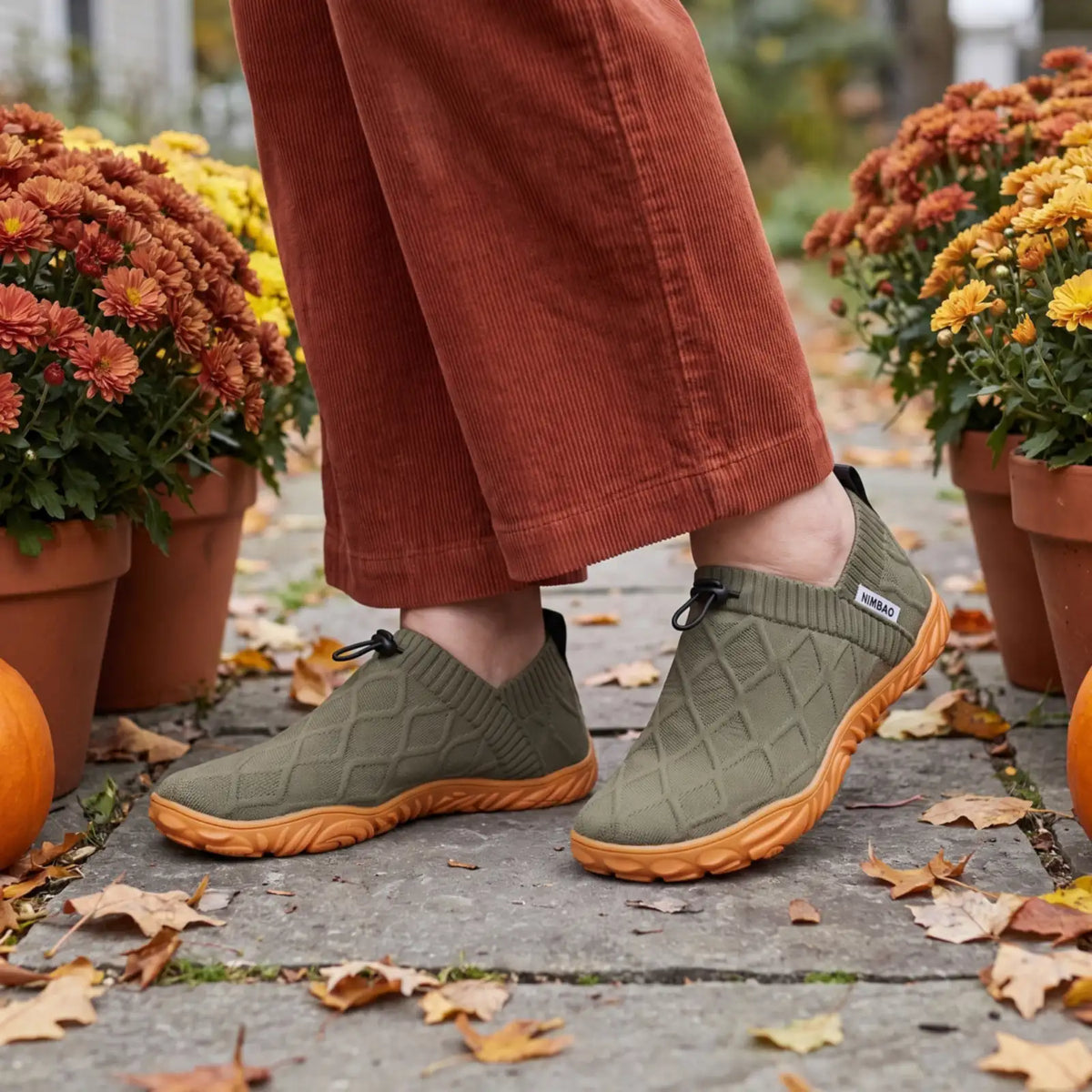 Cloud Walk Olive Green lifestyle