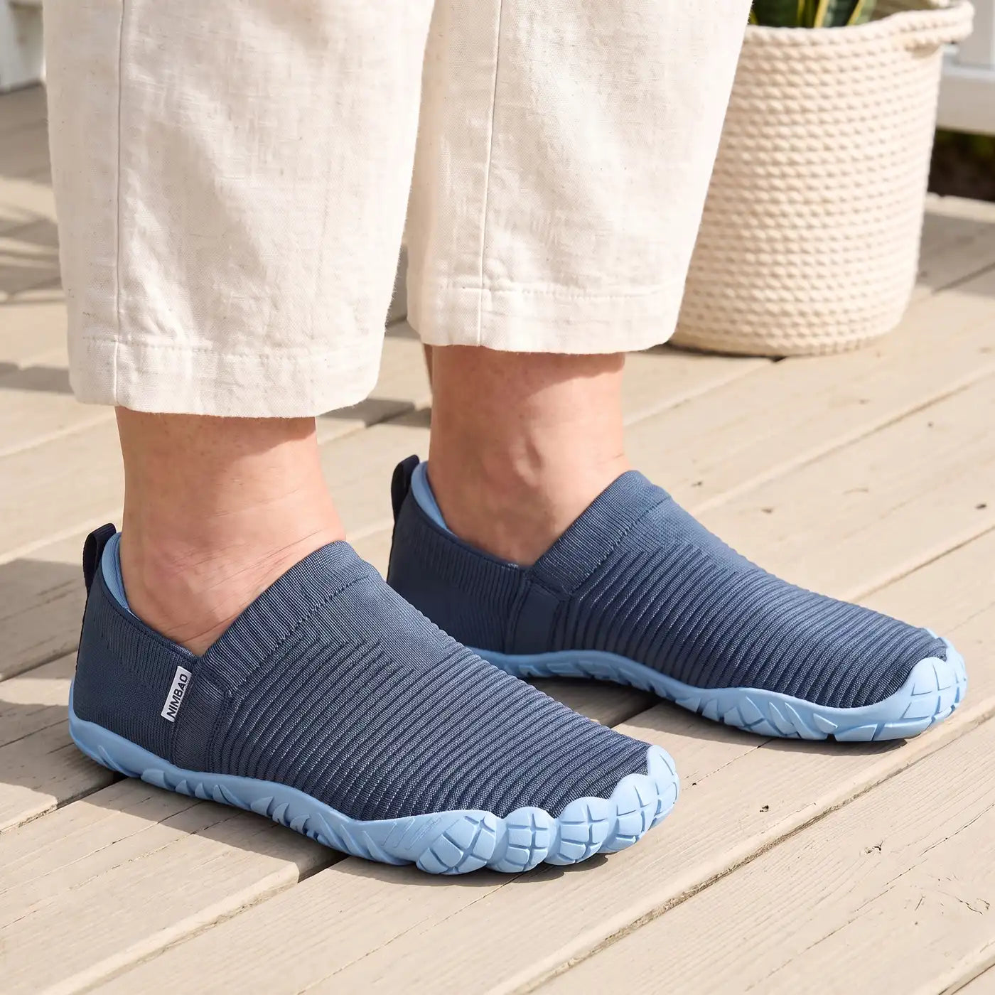 Cloud Walk Cozy Navy Blue lifestyle