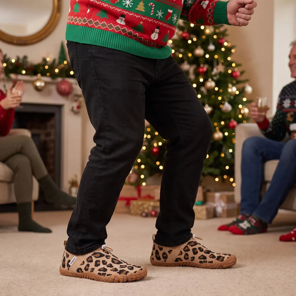 Cloud Walk Men leopard lifestyle