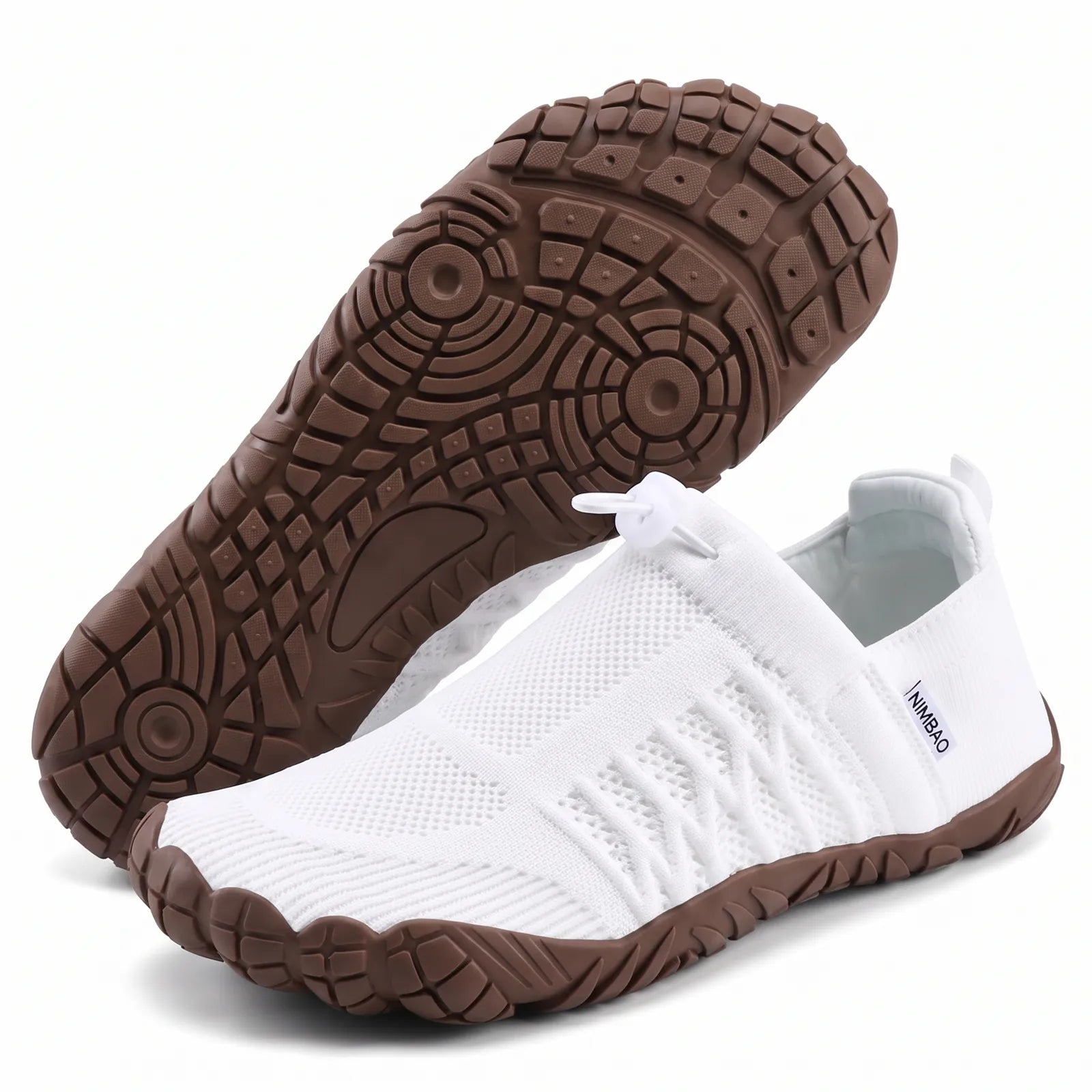 Cloud Walk Breeze White / Brown Sole