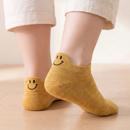 Smiley heel tab